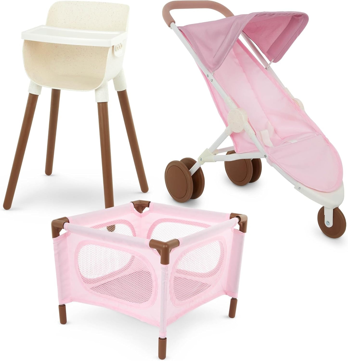 Branford Limited Baby Doll Nursery Set - Pretend Play Bundle