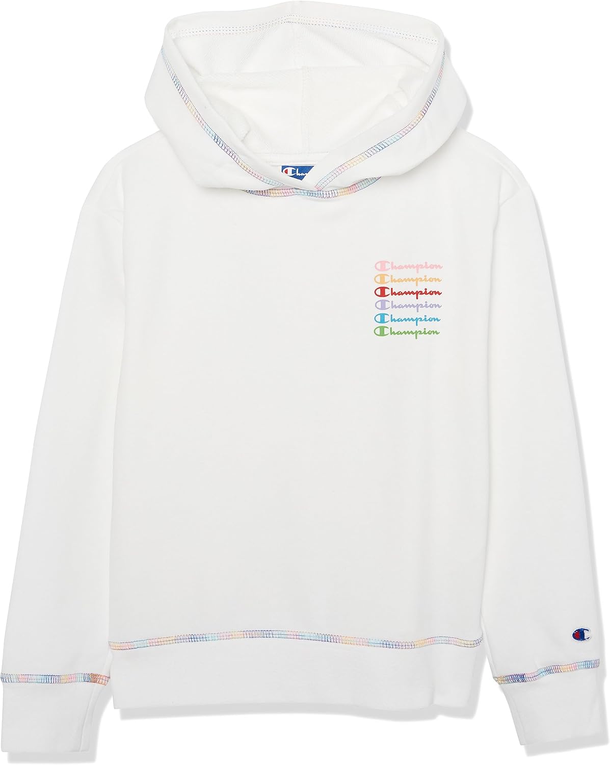 Girls' Lightweight Champion Hoodie, Graphic Sweatshirt