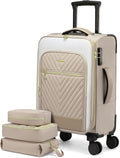 LOVEVOOK 20 Inch Carry On Luggage with Stylish Design and Features