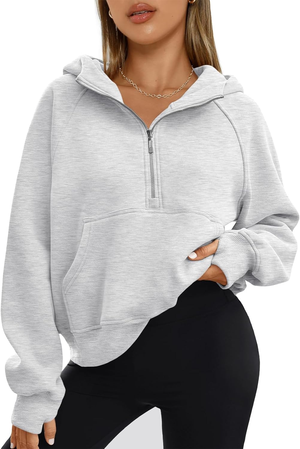 AUTOMET Womens Hoodies Fleece Pullover Tops for Fall Fashion