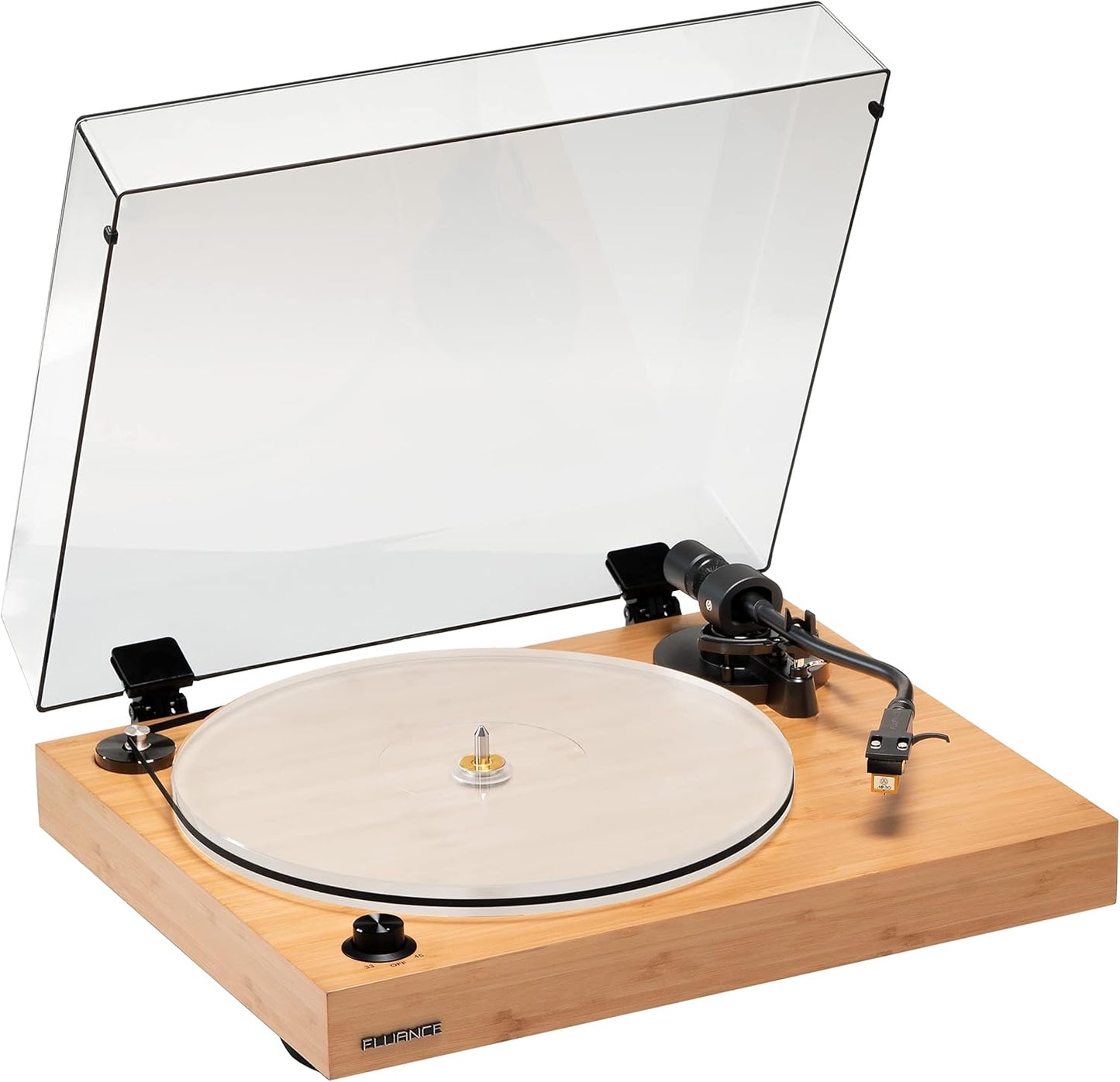 Fluance RT85N High Fidelity Vinyl Turntable with Nagaoka MP-110