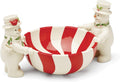 Lenox Happy Holly Days Treat Bowl, Ivory Porcelain - Festive Candy