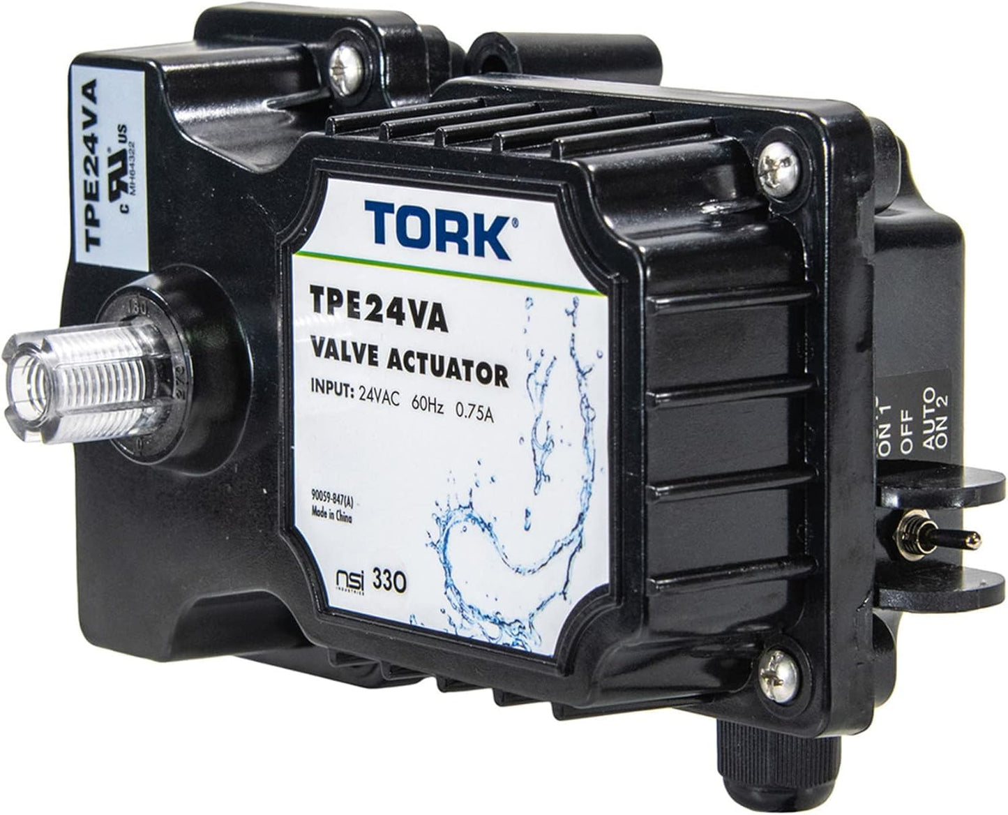 TORK TPE24VA 24-Volt Valve Actuator for Pools and Spas