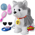 Marsjoy Husky Walking Barking Dog Toy - Interactive Musical Puppy