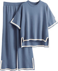 Tanming Sweater Sets Women 2 Piece Lounge Sets - Cozy Knit Two Piece