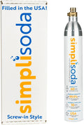 Threaded Style CO2 Canister - Compatible with Sodastream BLUE & More | 1 Pack
