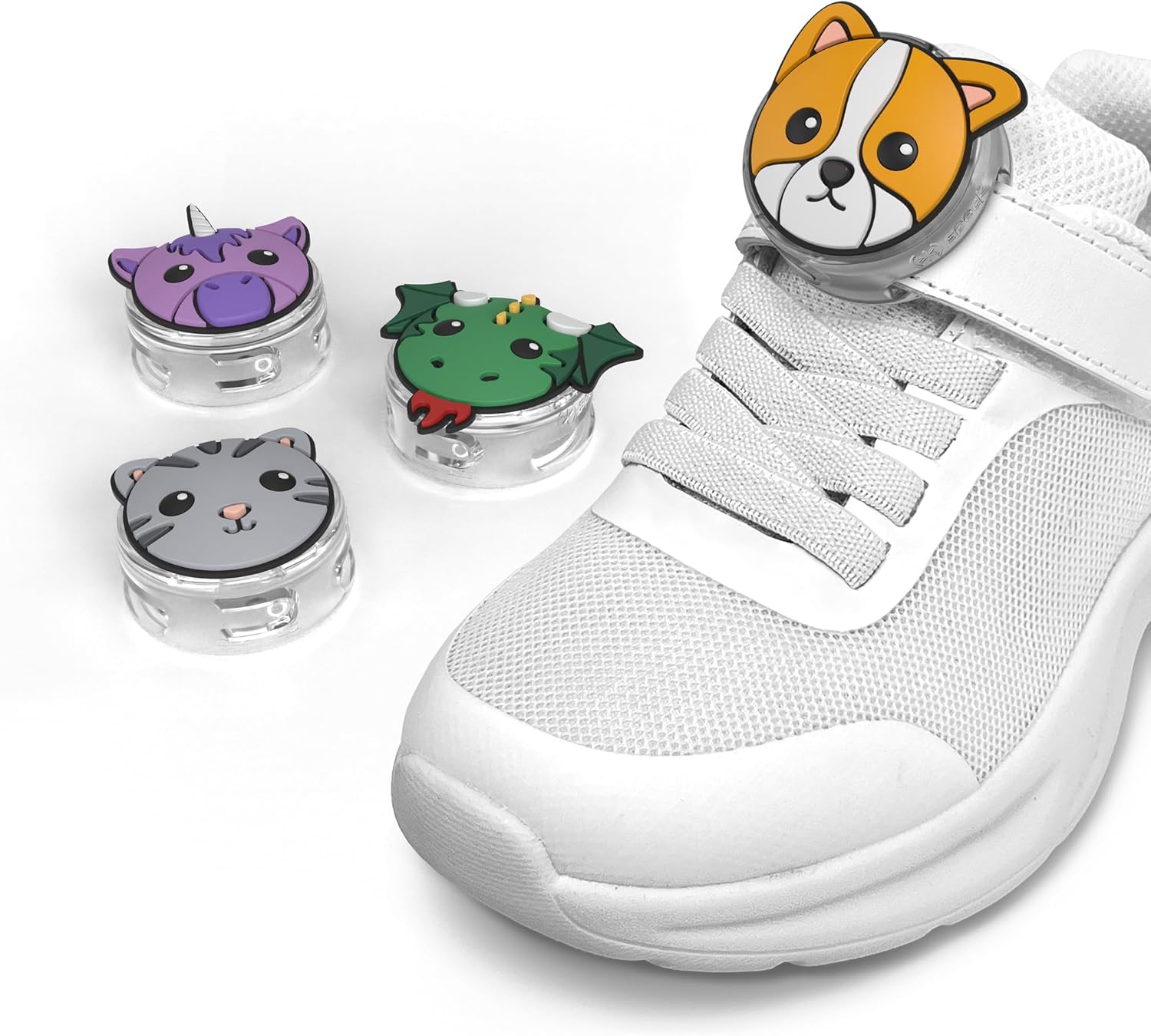 Tagimals Cute Cartoon Apple AirTag Holder for Kids Fun