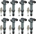 Set of 8 Ignition Coil Pack UF270 and Iridium Spark Plugs 4503