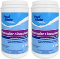 Pool Mate 5-Pounds 2-Pack Premium Granular Flocculant - Clears Cloudy