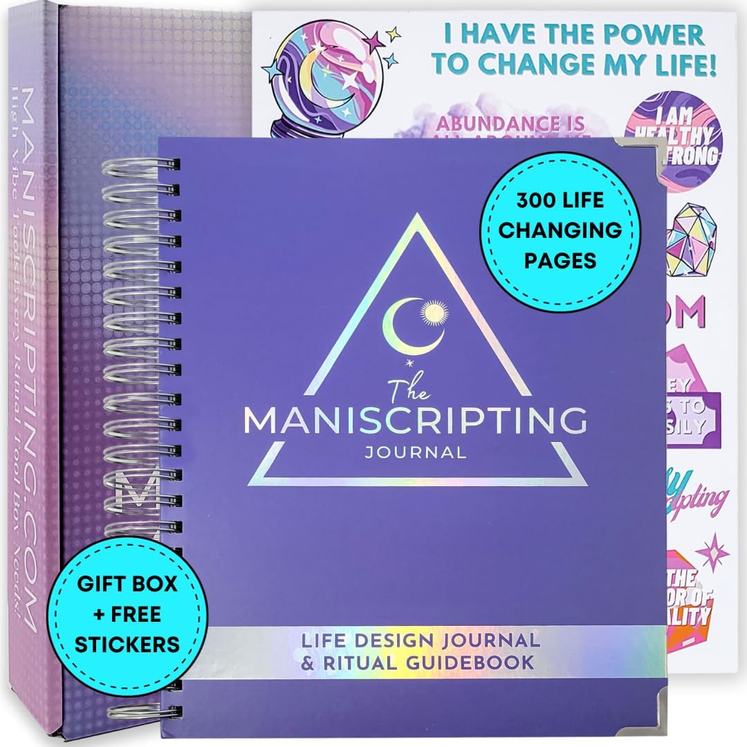 Maniscripting Life Design Journal: 90-Day Guided Rituals