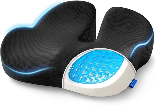 ZIKEE Gel Seat Cushion: Superior Comfort & Pain Relief