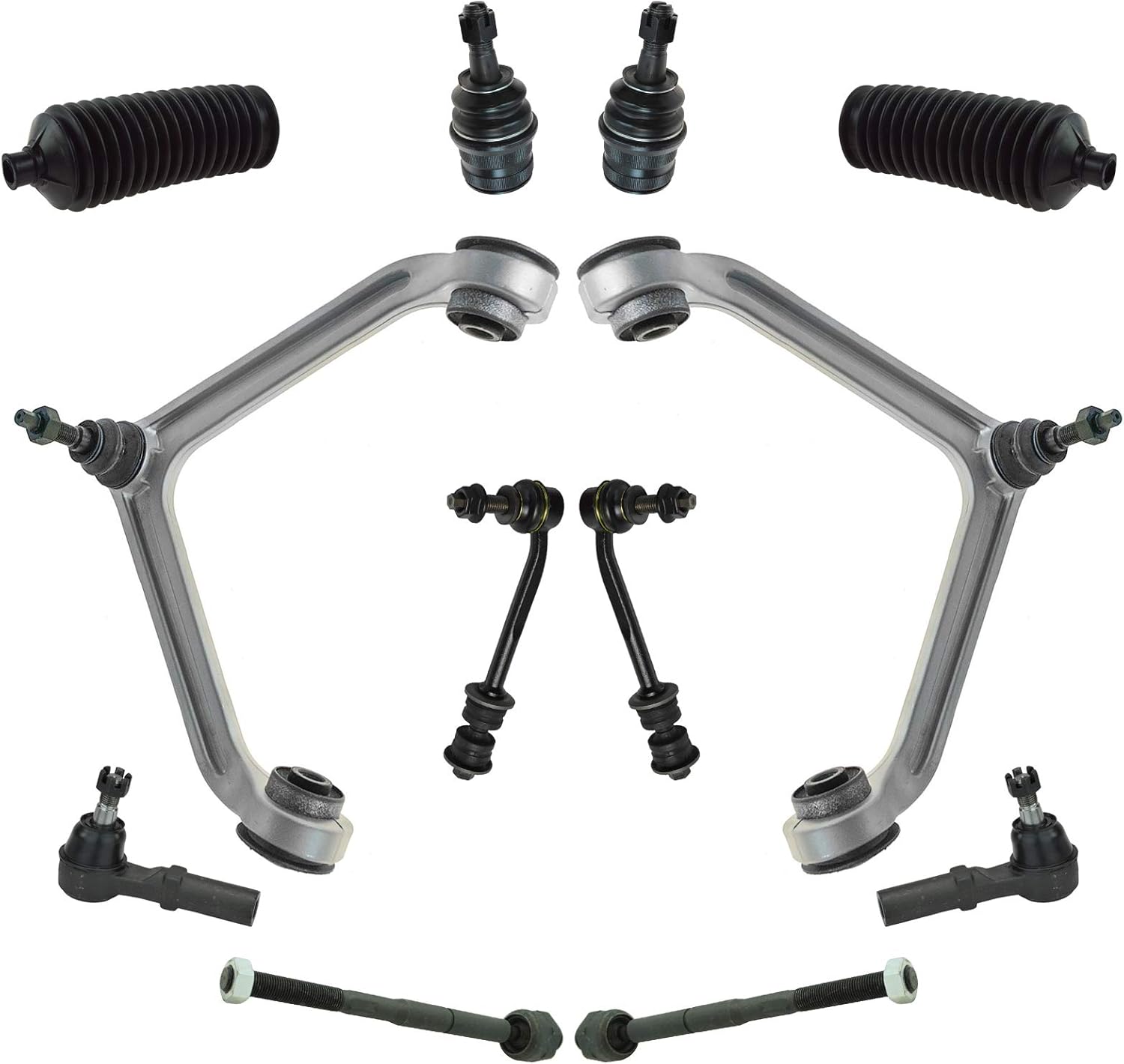 TRQ Front Steering & Suspension Kit for Chrysler Dodge Vehicles