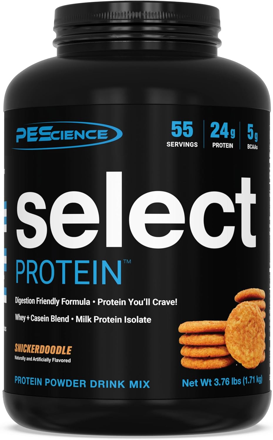 PEScience Select Protein Powder - Best Tasting Snickerdoodle Flavor