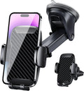 Car Phone Holder 360 Rotation - Strong Suction Dashboard Mount