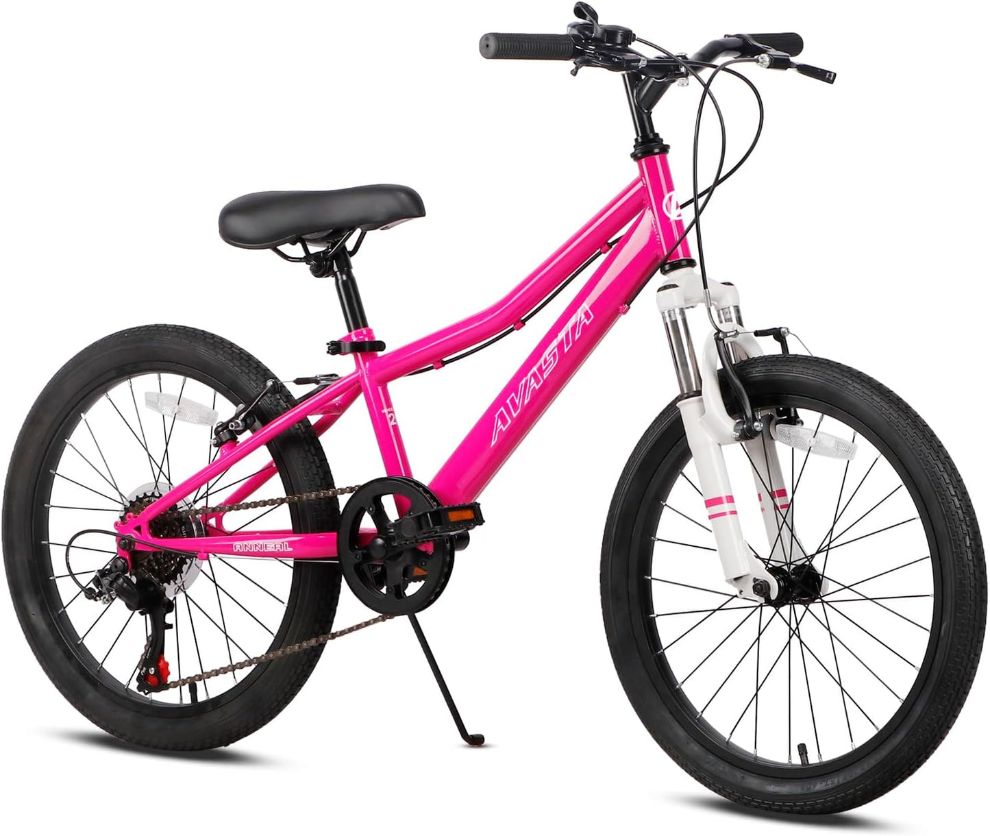 AVASTA Govet 20ft' Kids Mountain Bike for Ages 6-12 with Suspension