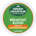 Green Mountain Coffee Roasters Breakfast Blend Decaf K-Cups - Light