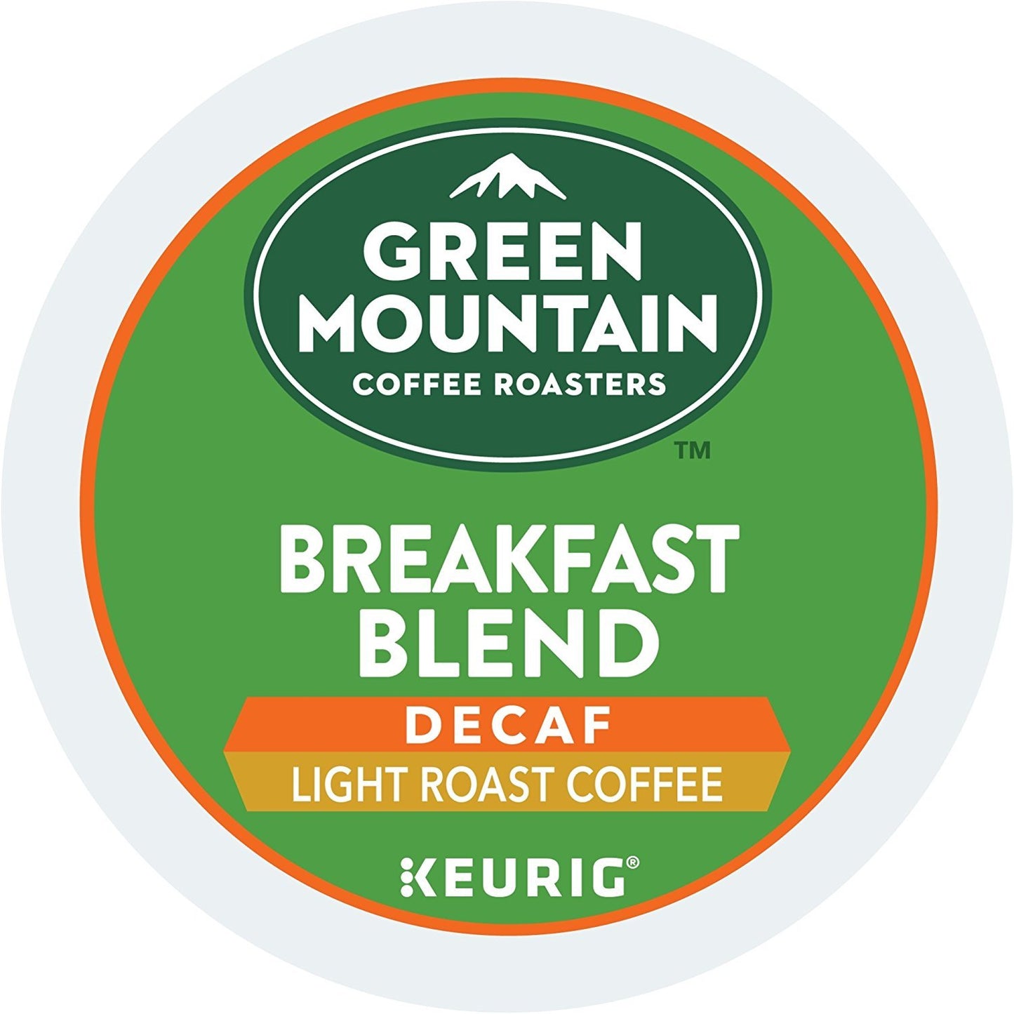 Green Mountain Coffee Roasters Breakfast Blend Decaf K-Cup Pods