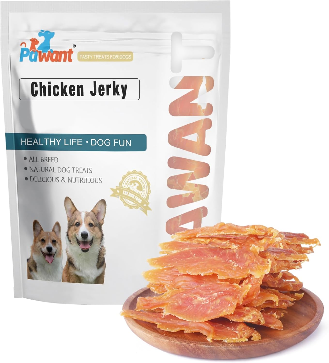 Chicken Jerky for Dogs Treats - Healthy Training Snacks