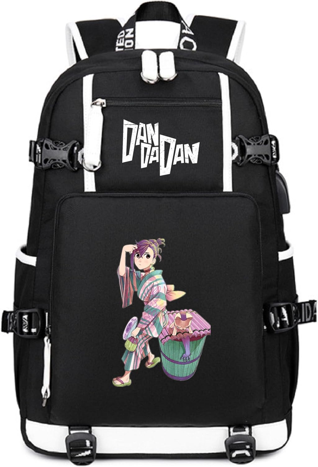 Anime DanDaDan Backpack Daypack for Students and Laptops