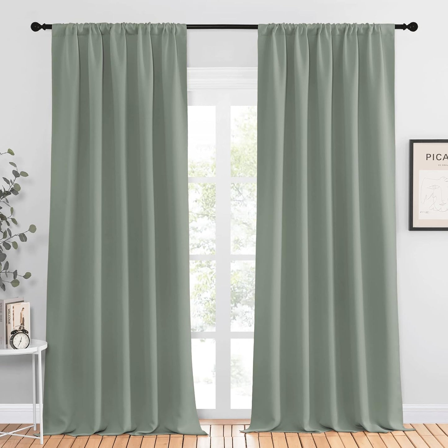 NICETOWN Blackout Drapes - Thermal Insulated Window Curtains