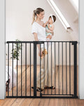 COMOMY 36in Extra Tall Baby Gate for Stairs and Doorways - Secure Auto