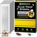 MaxGuard 24 Non-Toxic Sticky Traps: Fruity Scent Attractant!Trap & Kill Insects