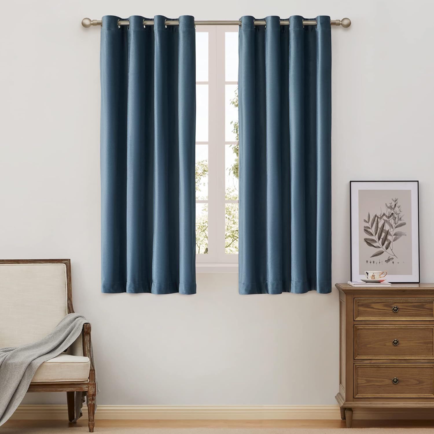 Luxurious Velvet Window Curtains for Living Room Decor