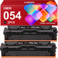 054 Black Toner Cartridge Compatible for Canon 2-Pack - Reliable Print