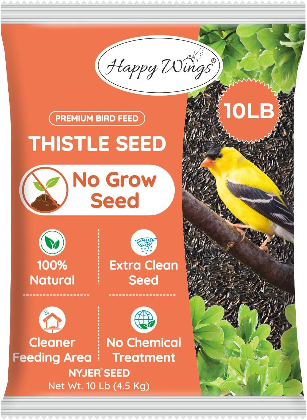 Happy Wings Nyjer/Thistle Seeds Wild Bird Food Review