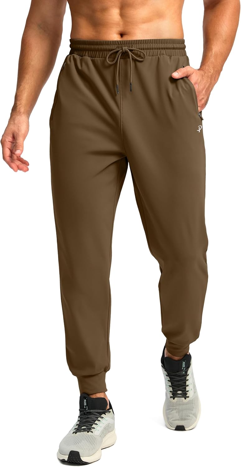 Fleece Lined Joggers for Men - Warm Athletic Sweatpants