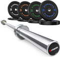Olympic Rubber Bumper Weight Set - Precise, Durable 2 in Plates
