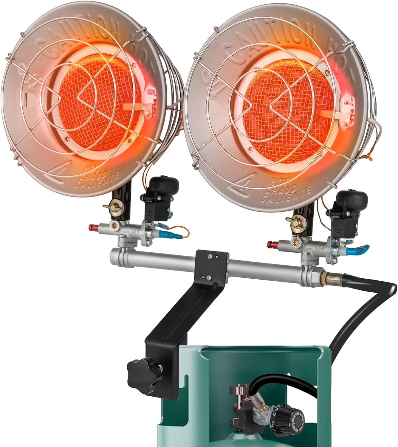 Costway 30K BTU Dual Burner Tank Top Heater