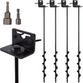 VASGOR 24 Mobile Home Anchors - Ground Screw Anchors for Heavy Duty