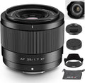 VILTROX 35mm F1.7 XF Mount Lens - Bright Prime for Fujifilm APS-C