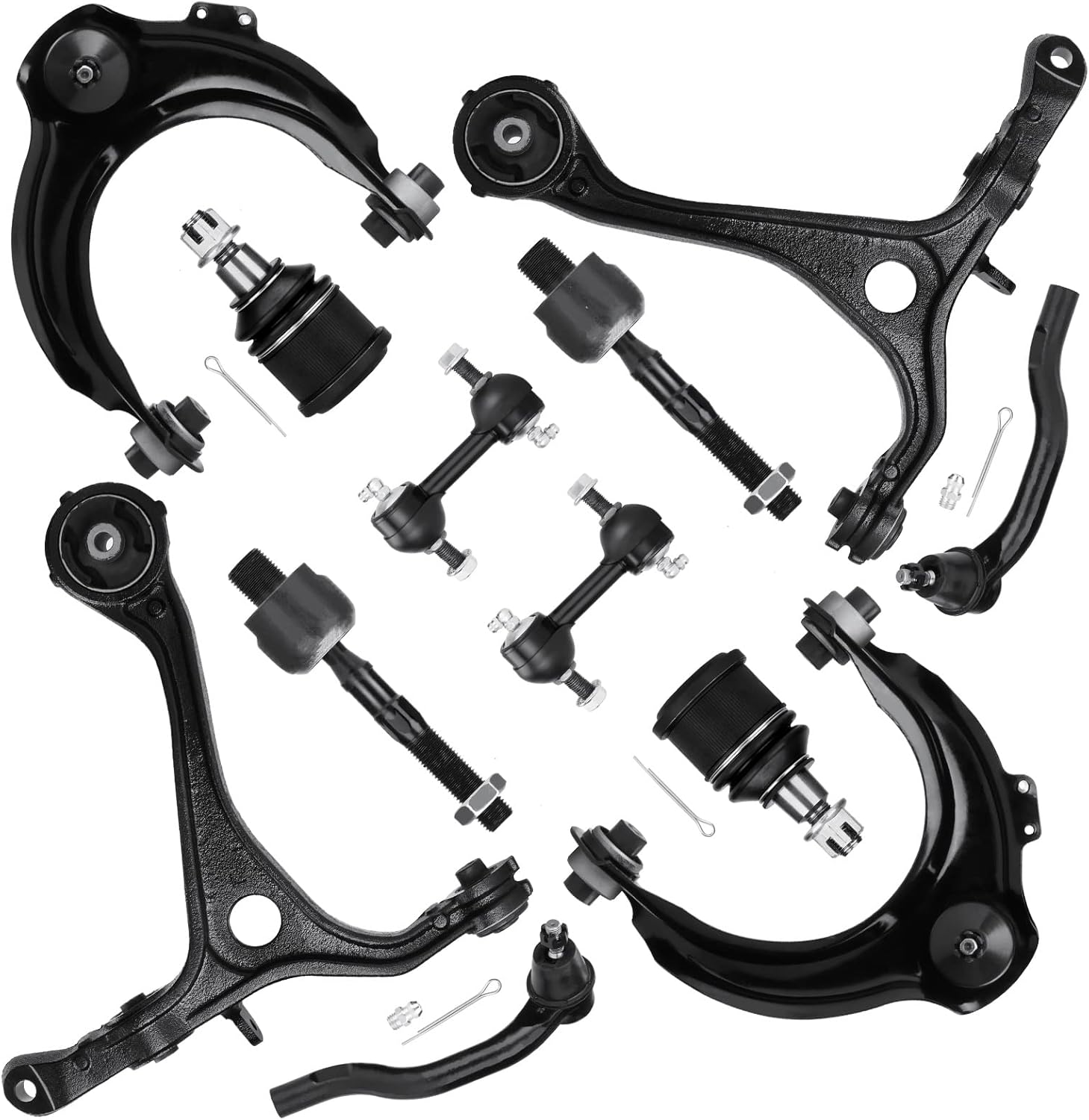 12PCS Control Arm Suspension Kit for Honda Accord & Acura TSX
