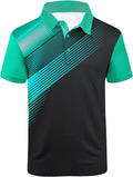 ZITY Mens Golf Shirt Short Sleeve Performance Polo - Breathable Fit