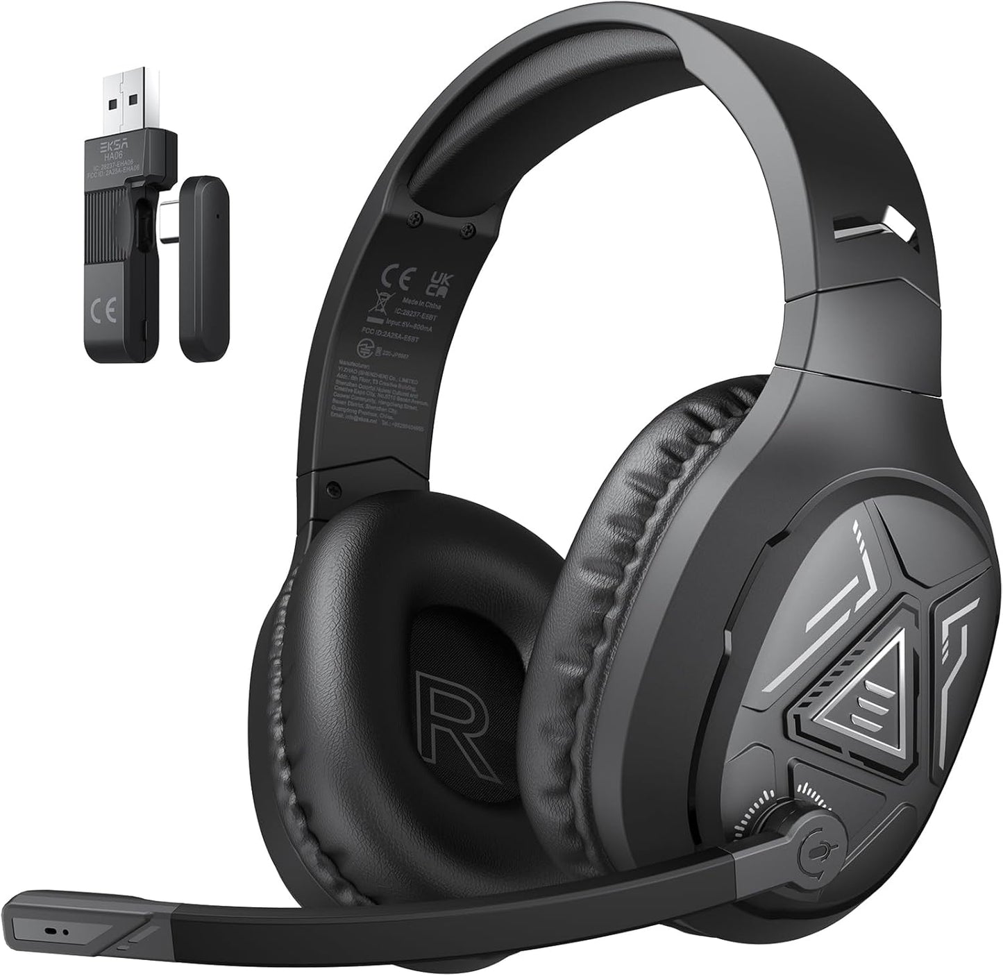 EKSA Wireless Gaming Headset: 52Hrs Battery Life