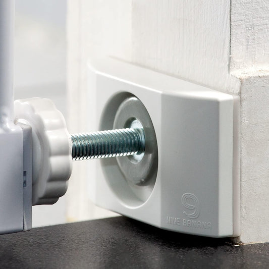 Nonslip Wall Protectors for Baby Gates: Sturdy Safety Pads by NINE BANANA