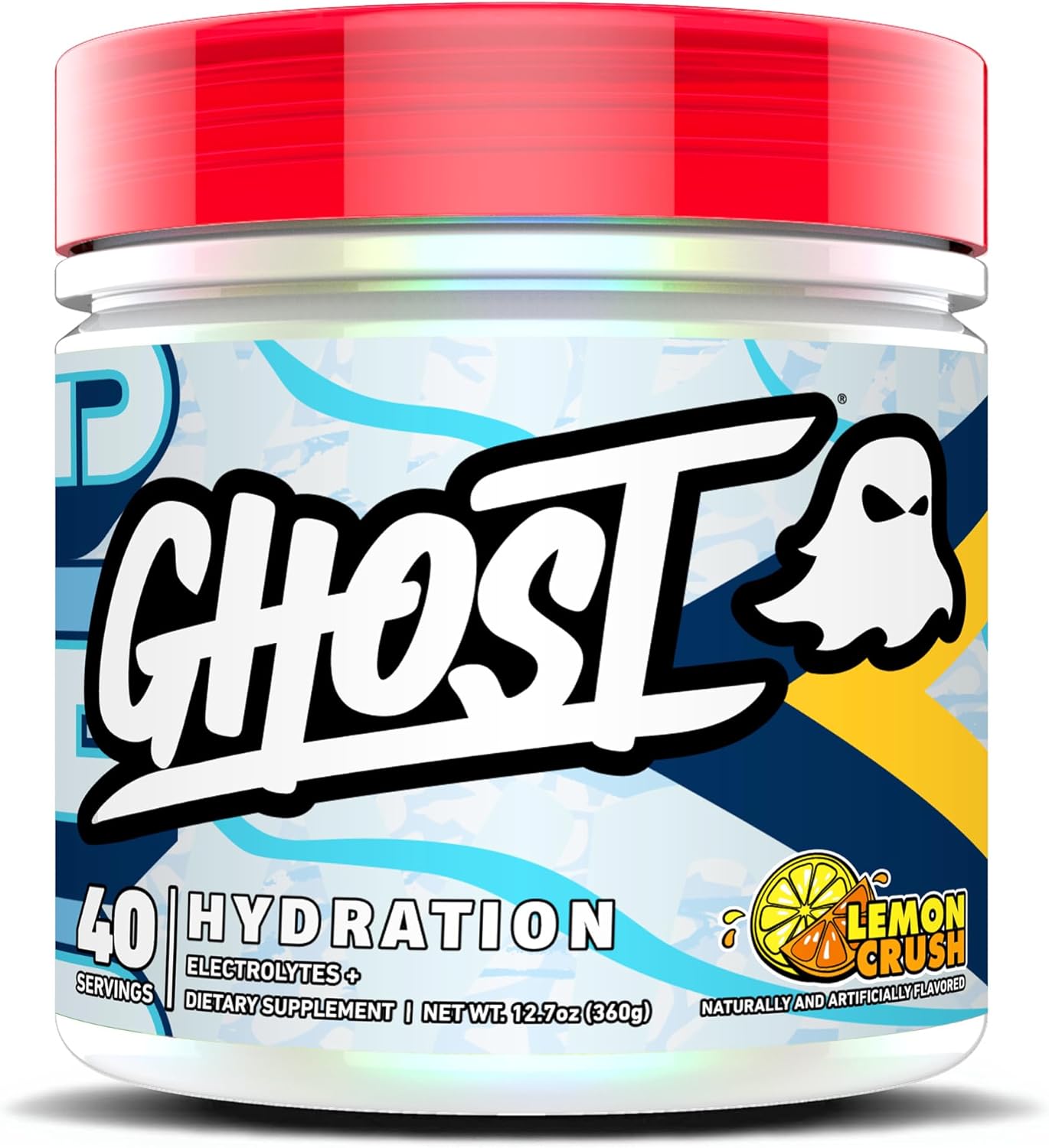 GHOST Hydration Lemon Crush Electrolyte Powder for Energy