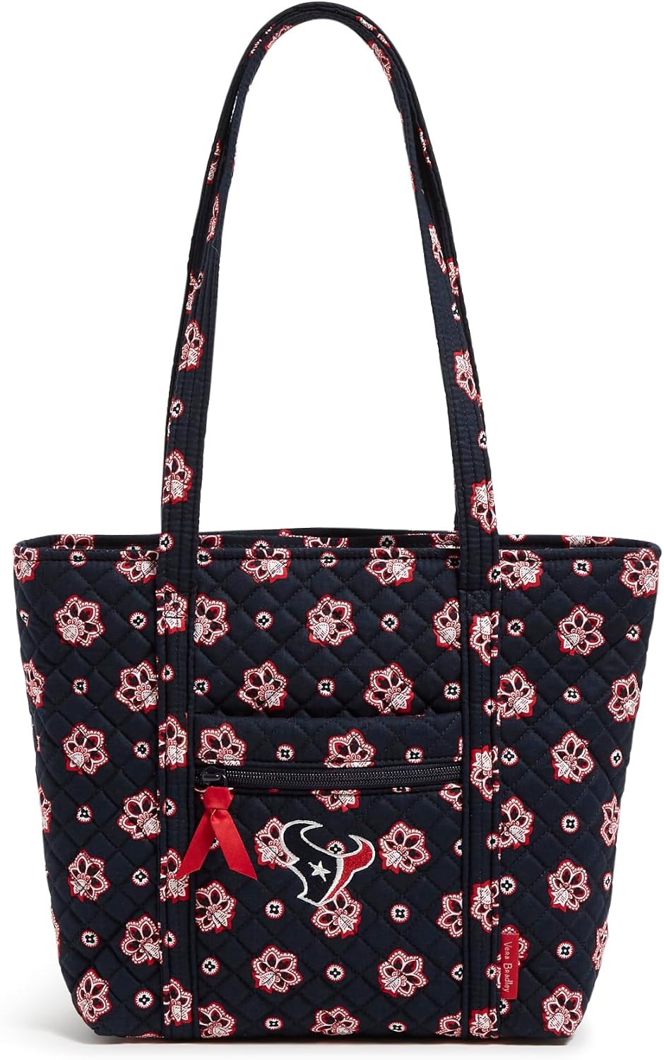 Vera Bradley Women's NFL Small Tote Bag for Team Spirit Lovers