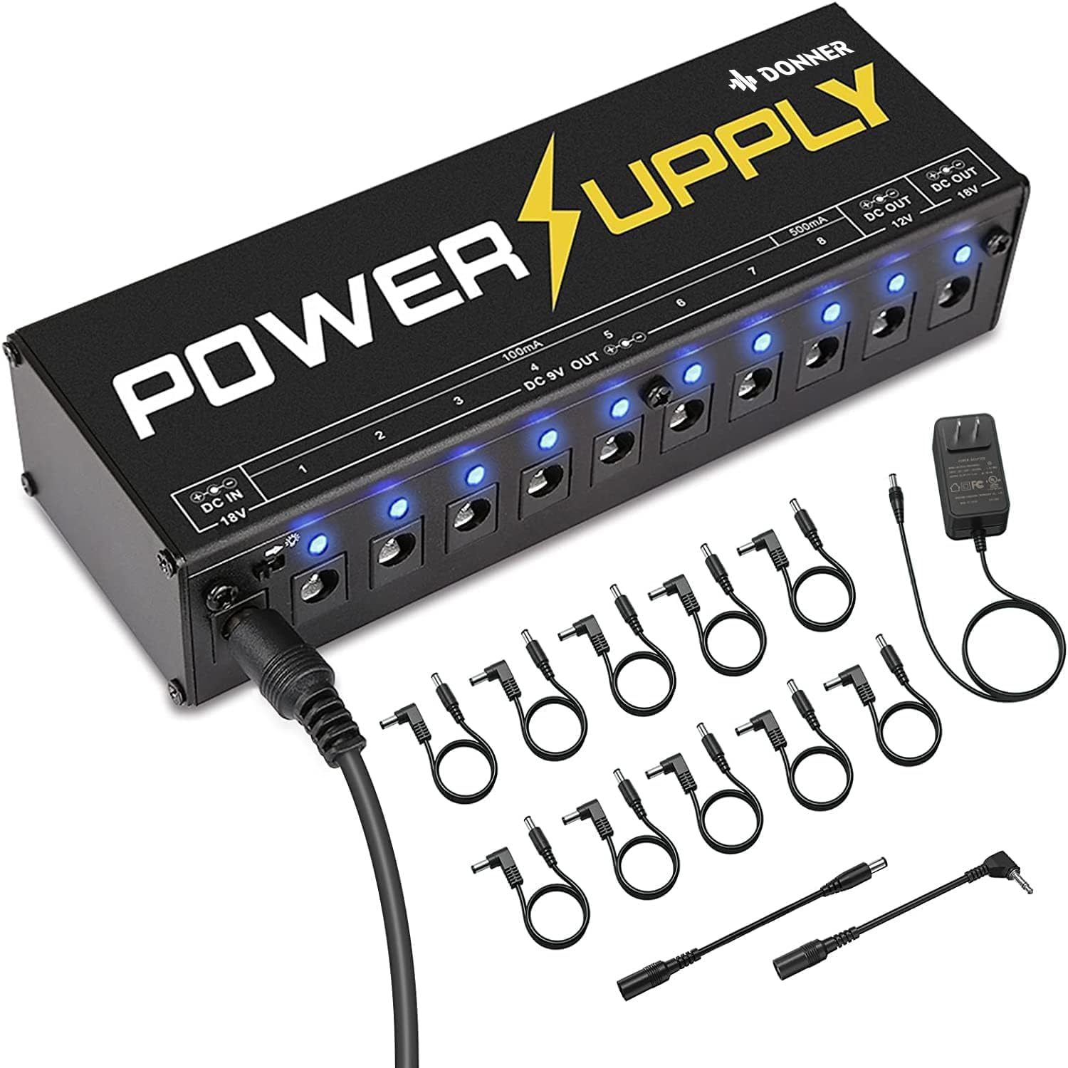 Effortlessly Power Your Pedals with Donner DP-1