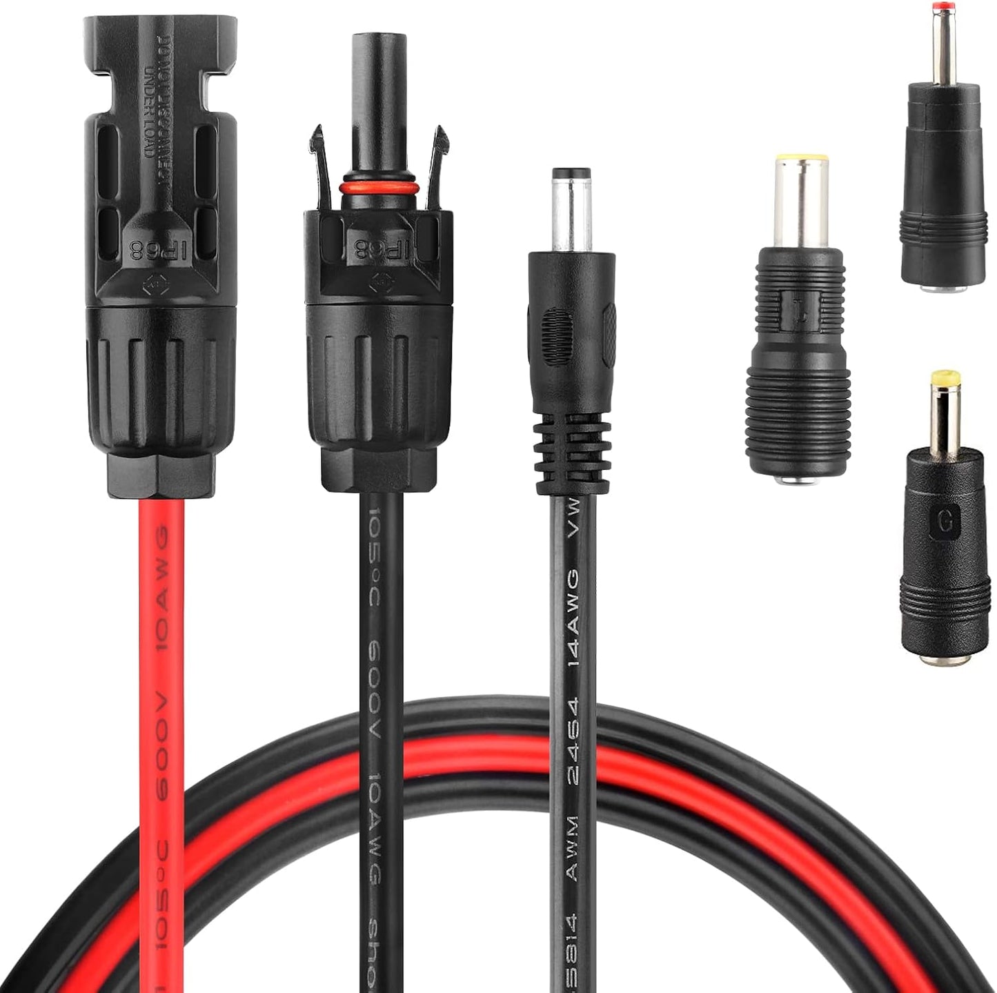 Universal Solar Panel Adapter Cable - Power Anywhere!