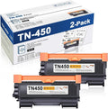 TN450 Toner Cartridge Black 2-Pack Replacement - High Yield