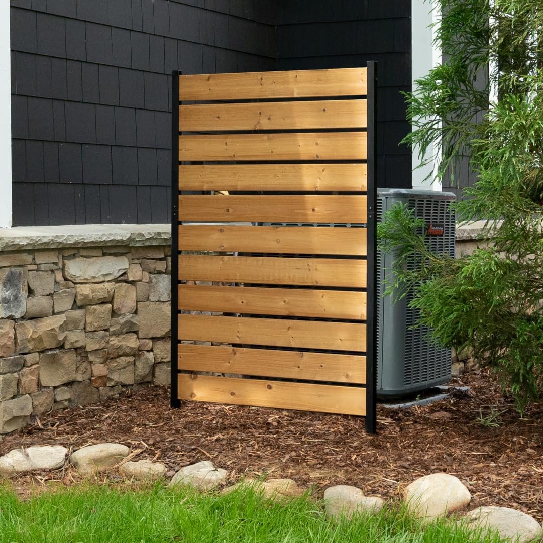 Concord Cedar Privacy Screen | Hide Trash Cans | Decorative Panel