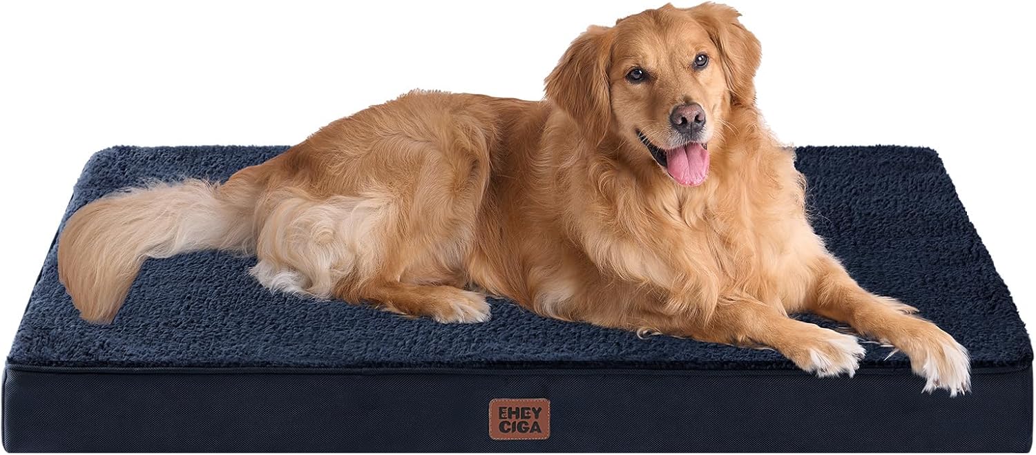 EHEYCIGA Orthopedic XL Dog Beds for Extra Large Dogs Comfort