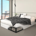 Box Spring Full Size Bed Base 9 in High - Heavy Duty 3,000 lb Support
