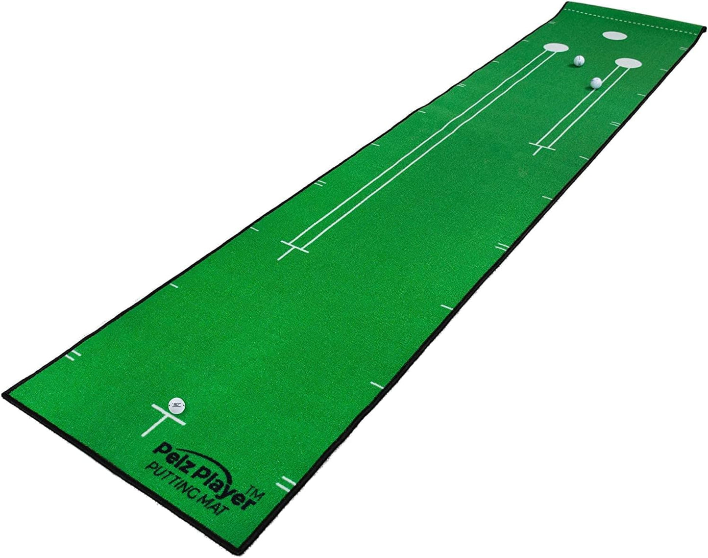 Improve Putting Game with Pelz Player Mat | Proven Drills & Tips | Realistic Surface | 26x126