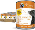 Dave's Pet Food Restricted Sodium Diet Chicken Pate for Dogs