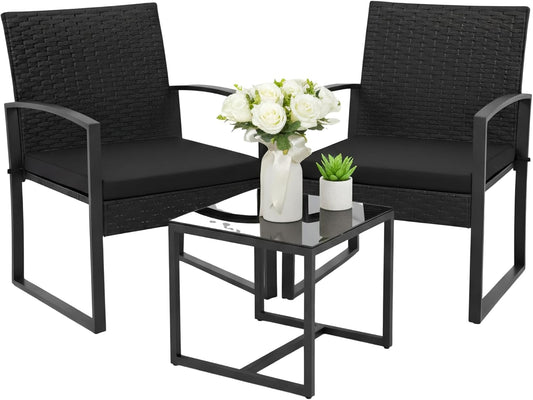 Bezseller 3 Pieces Patio Furniture Set for Outdoor Relaxation
