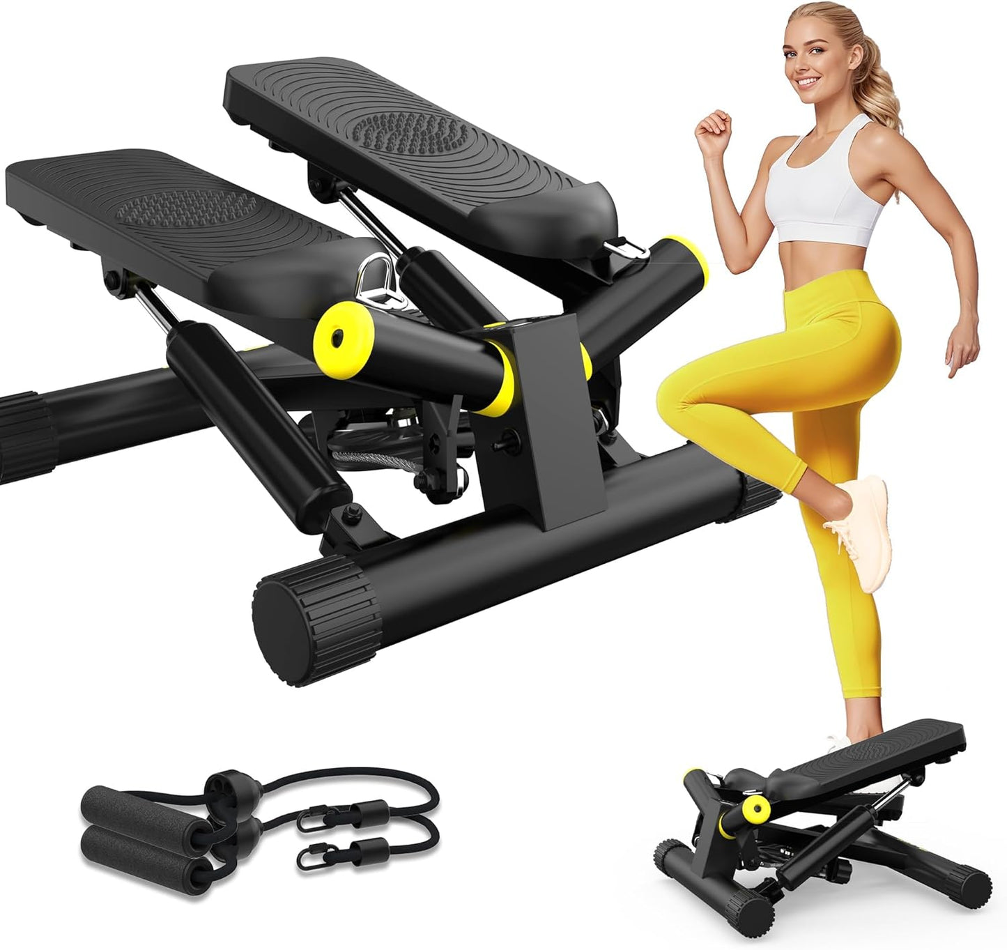 ZIWWVY Mini Twist Stepper Machine for Full Body Workout